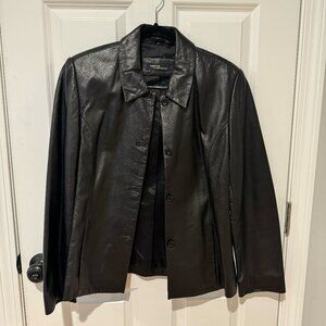 Vintage Valerie by‎ Valerie Stevens Leather Jacket - Size Large